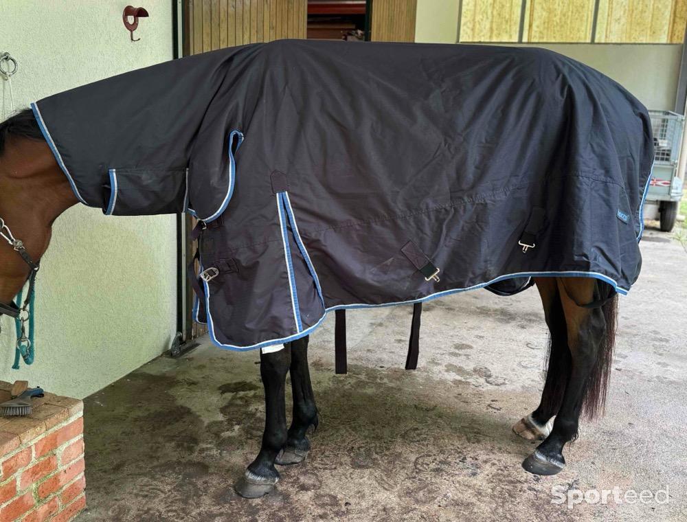Equitation - Couverture bleu marine Horze  - photo 1
