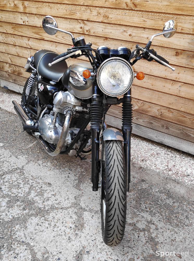 Moto route - KAWASAKI W 650 - photo 2