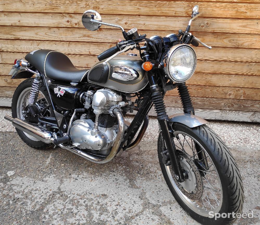 Moto route - KAWASAKI W 650 - photo 5