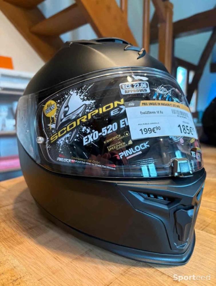 Moto route - Casque scorpion  - photo 2