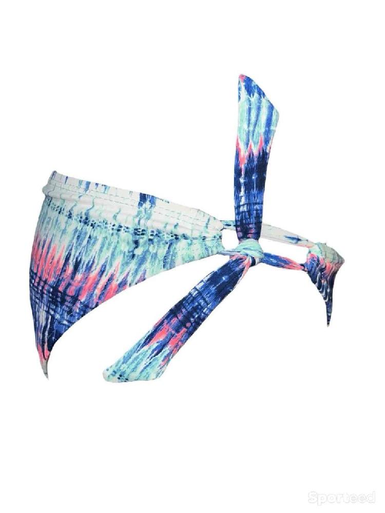 Natation - Bas maillot de bain tie-dye bleu et rose Ardène Swim - photo 2