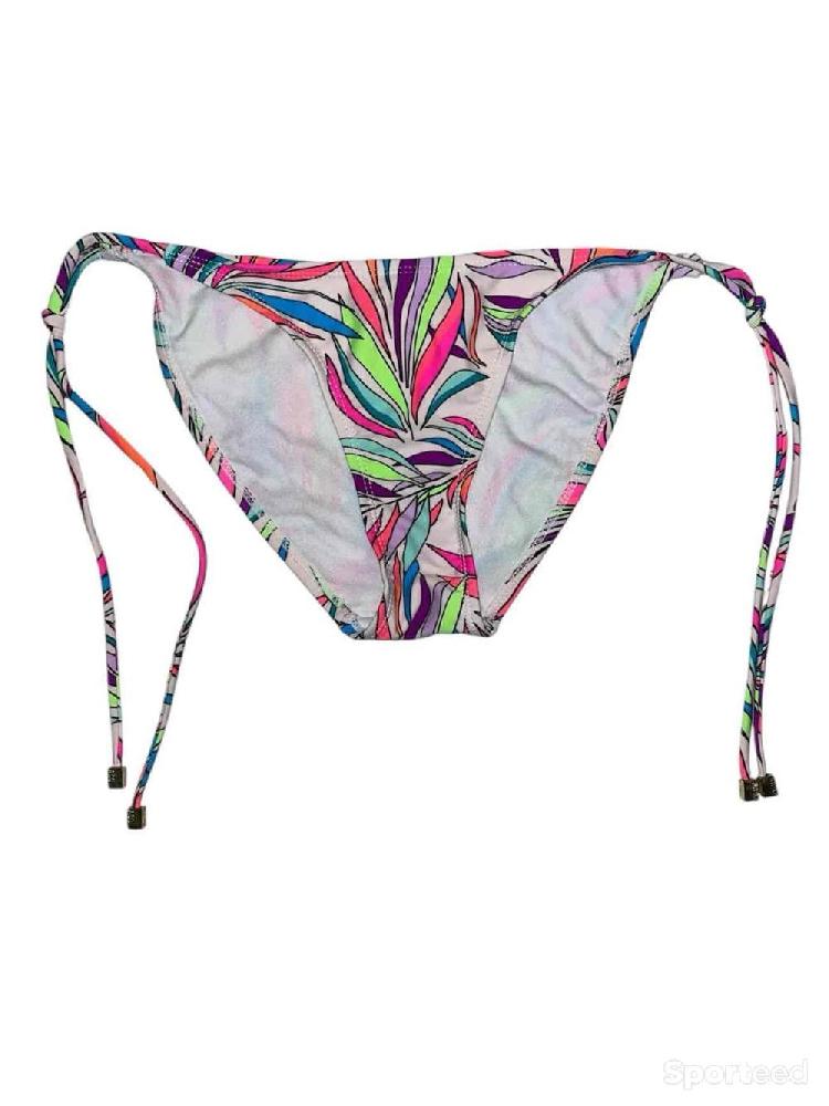 Natation - Bas maillot de bain à motif tropical multicolore Ardène Swim - photo 1