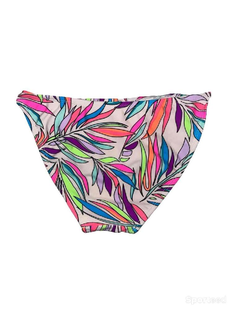 Natation - Bas maillot de bain à motif tropical multicolore Ardène Swim - photo 3