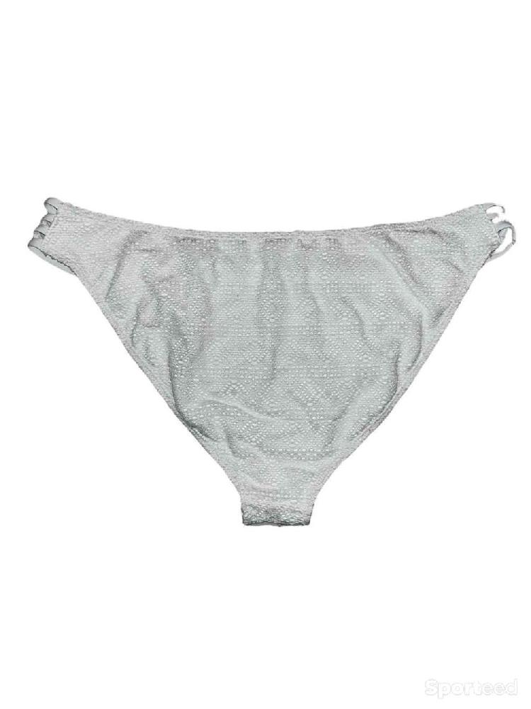 Natation - Bas maillot de bain blanc texturé Ardène Swim - photo 2