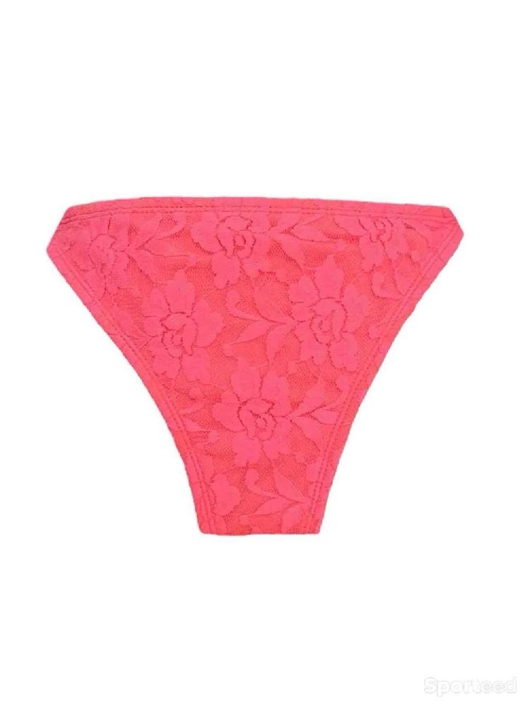 Natation - Bas maillot de bain rose à motifs fleuris – Ardène Swim - photo 1