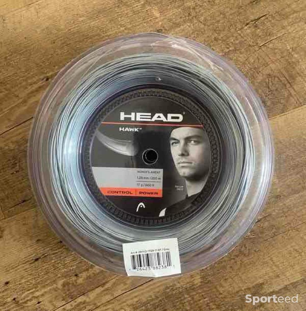 Tennis - Garniture Head Hawk 12,2 M cordage tennis  - photo 1