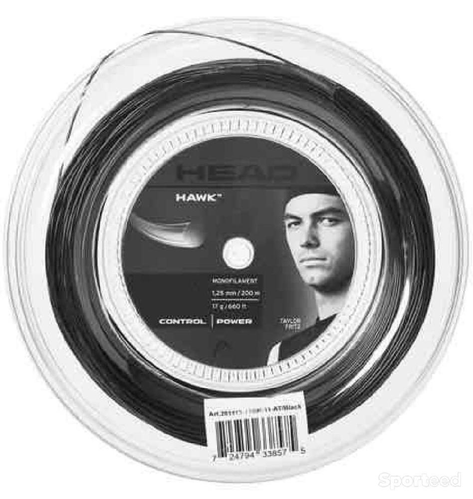 Tennis - Garniture Head Hawk 12,2 M cordage tennis  - photo 2