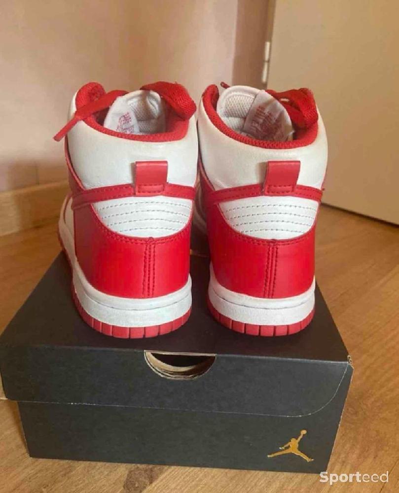 Basket-ball - Dunk High (GS) - Rouge et blanc - photo 2