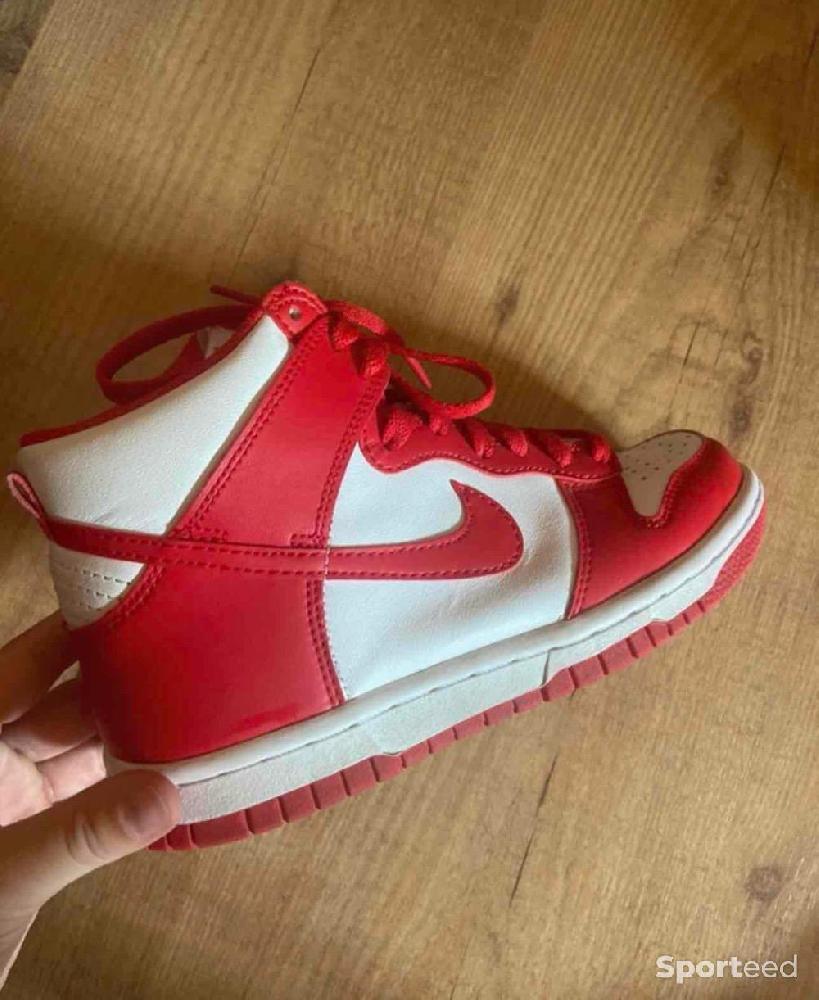 Basket-ball - Dunk High (GS) - Rouge et blanc - photo 3