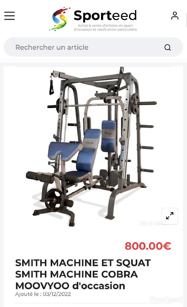 Musculation - Machine complète moovyo cobra excellent état  - photo 2