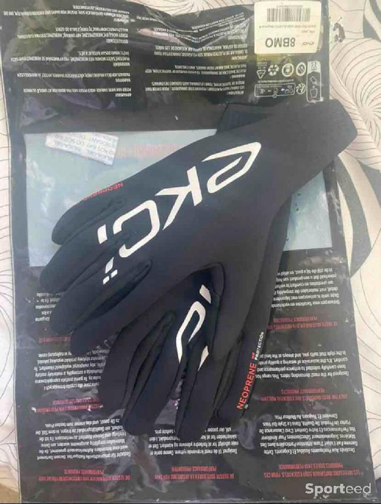 Vélo route - Gants vélo hiver Néoprène Ekoi - photo 1