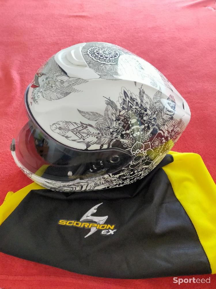 Moto route - Casque scorpion femme - photo 1