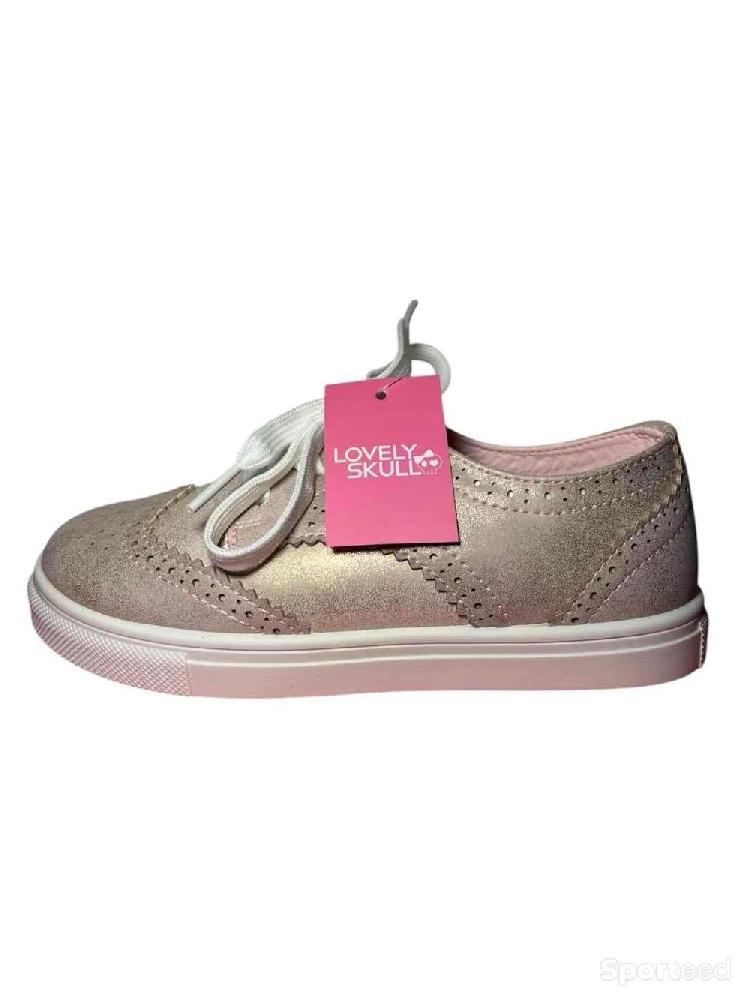 Sportswear - Chaussure enfant Lovely Skull rose doré fille - photo 2