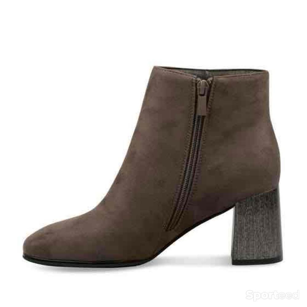 Sportswear - Bottines Sinéquanone Grise Daim Fermeture éclair Femme - photo 3