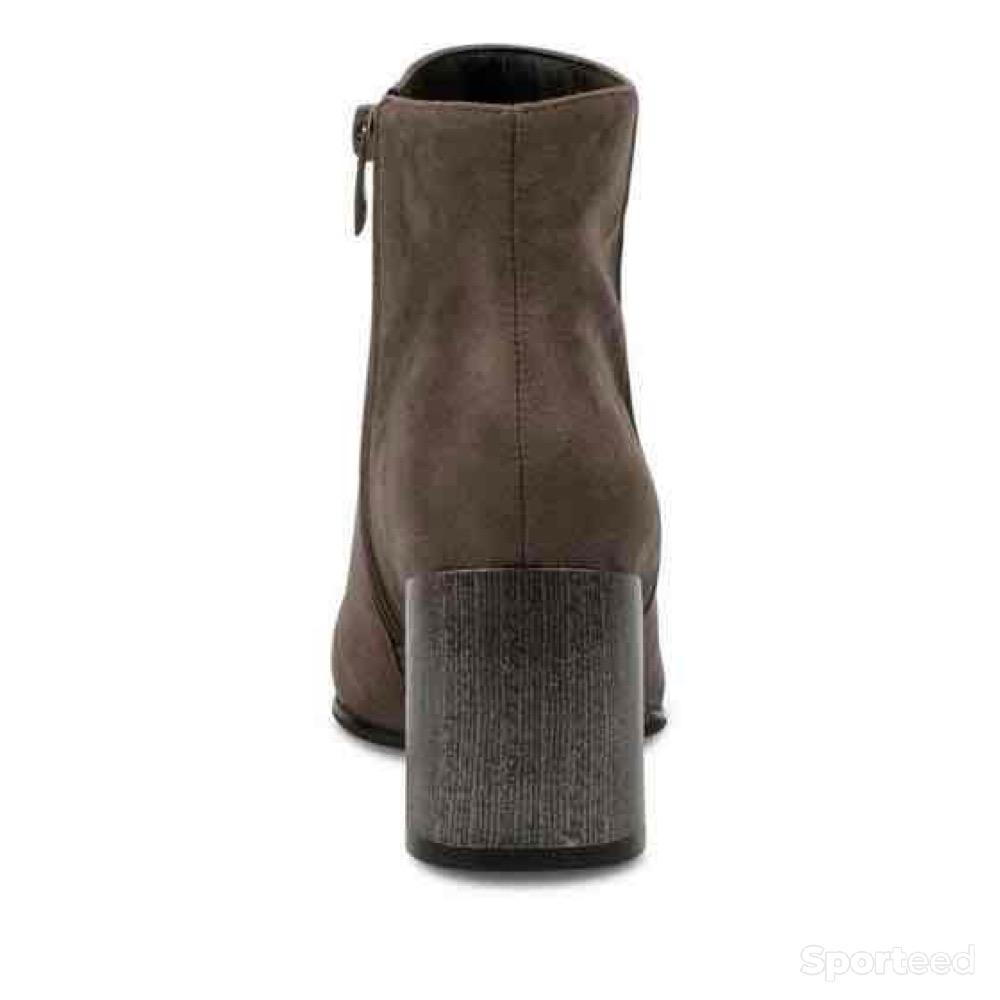 Sportswear - Bottines Sinéquanone Grise Daim Fermeture éclair Femme - photo 5