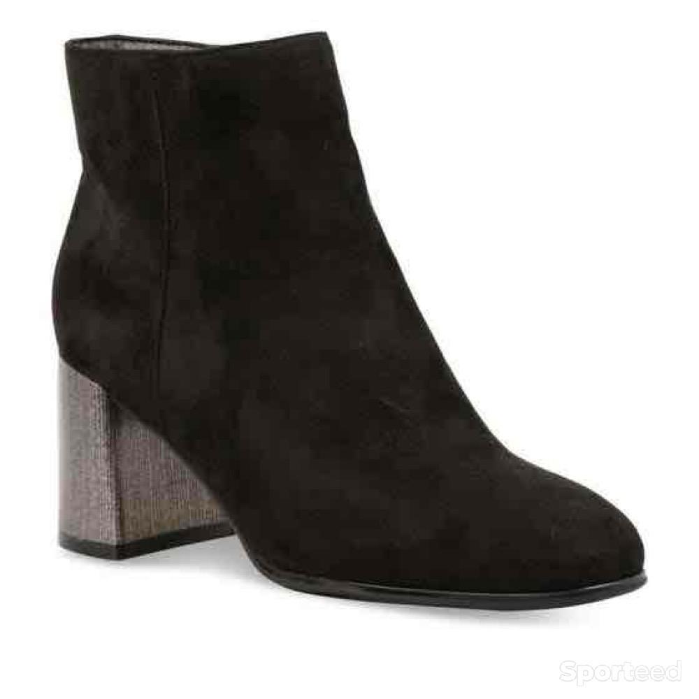 Sportswear - Bottines Sinéquanone Noir Daim fermeture éclair Femme - photo 1