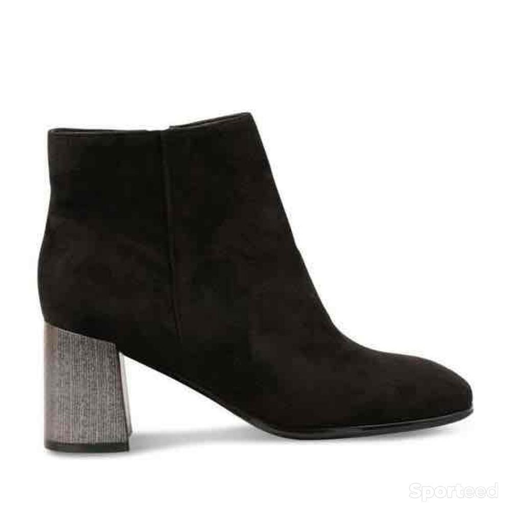 Sportswear - Bottines Sinéquanone Noir Daim fermeture éclair Femme - photo 2
