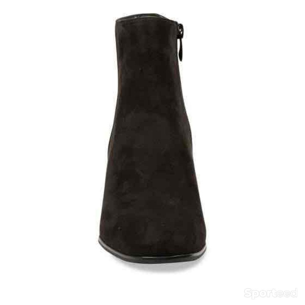 Sportswear - Bottines Sinéquanone Noir Daim fermeture éclair Femme - photo 4