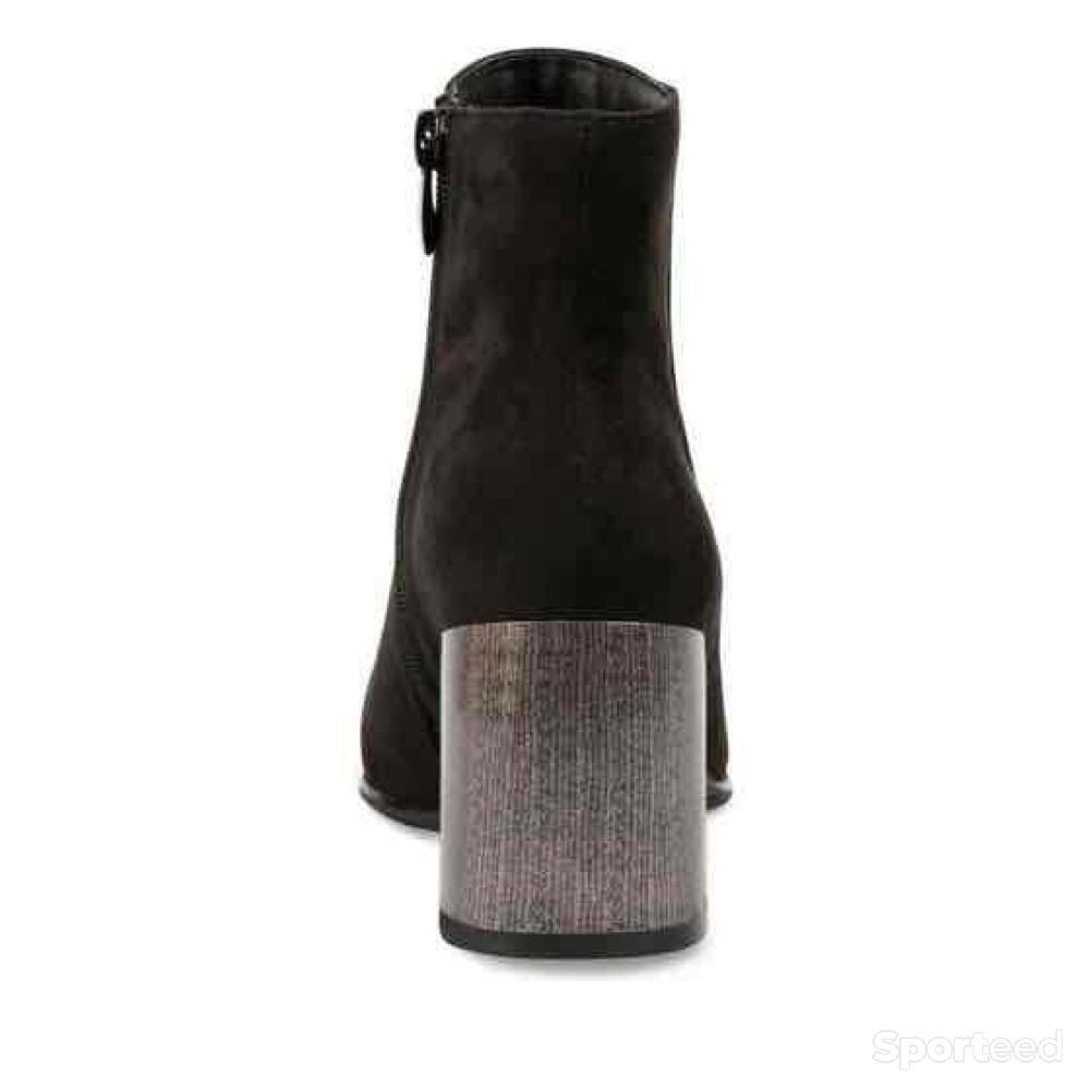 Sportswear - Bottines Sinéquanone Noir Daim fermeture éclair Femme - photo 5