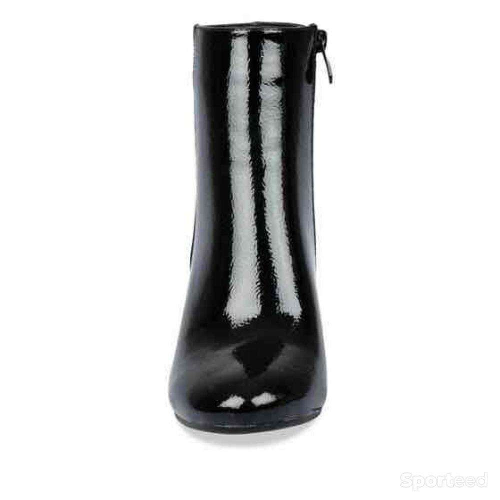 Sportswear - Bottines Sinéquanone Noir Vernis fermeture éclair Femme - photo 5
