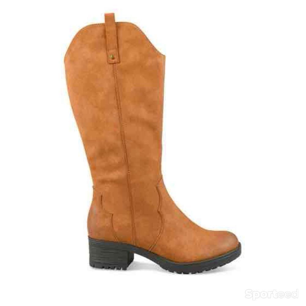 Sportswear - Botte Merry Scott Cognac Daim Femme - photo 1