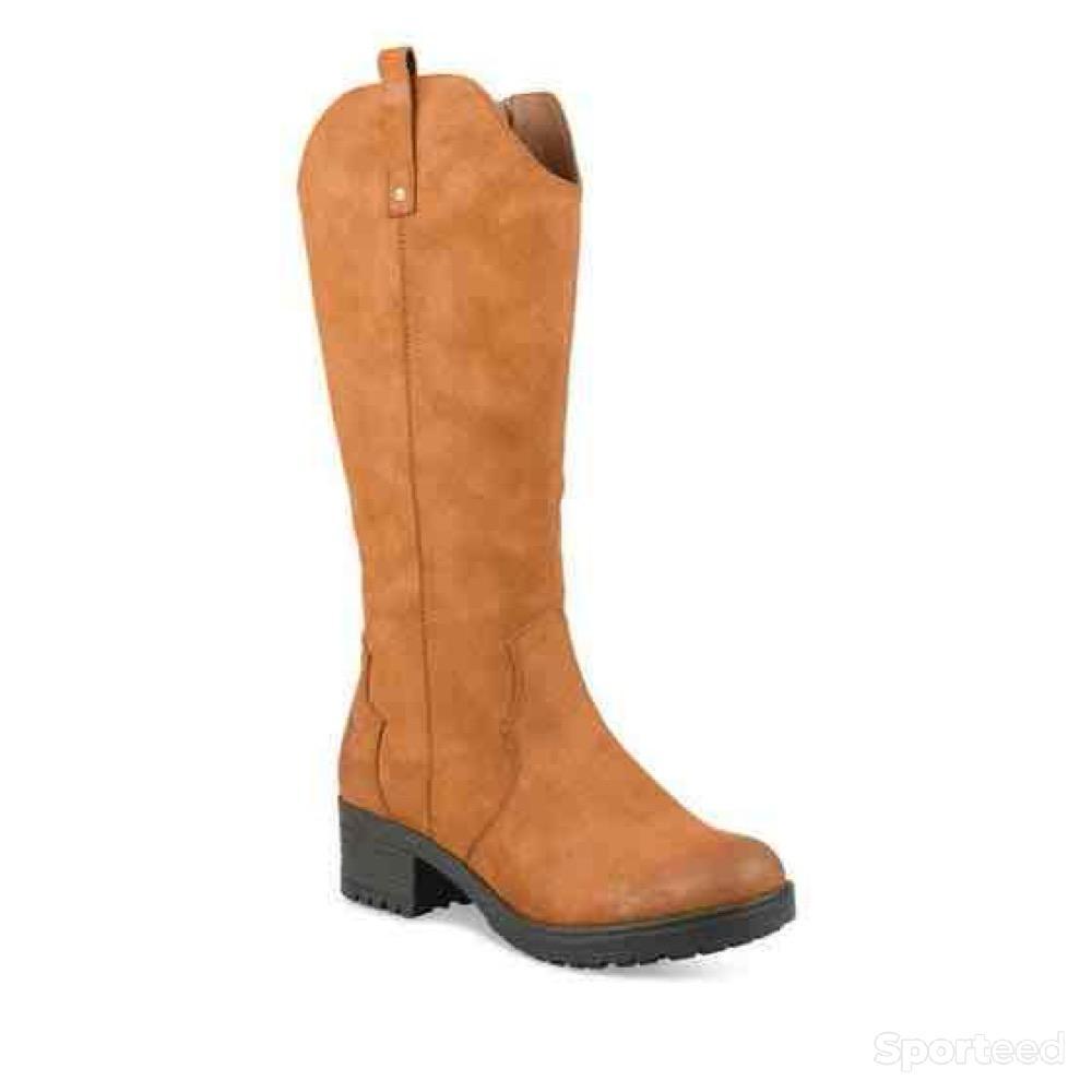 Sportswear - Botte Merry Scott Cognac Daim Femme - photo 2