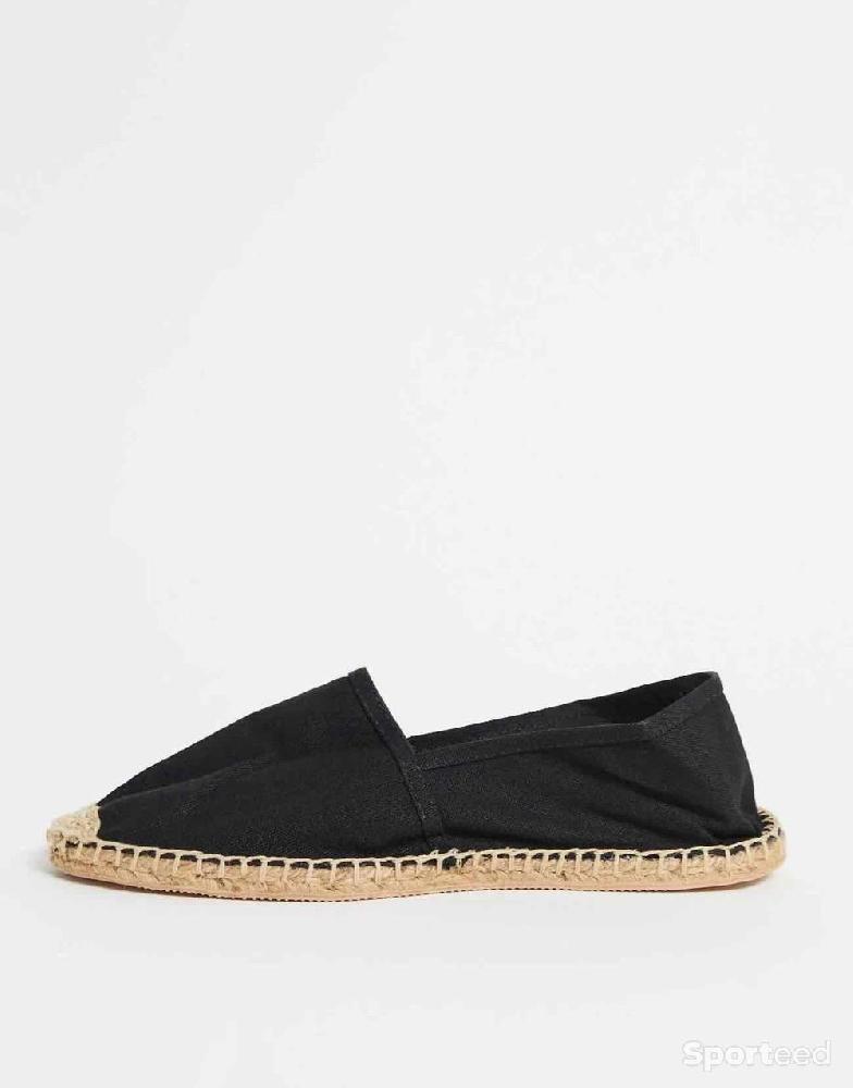 Sportswear - Espadrille Noir Unisexe - photo 2
