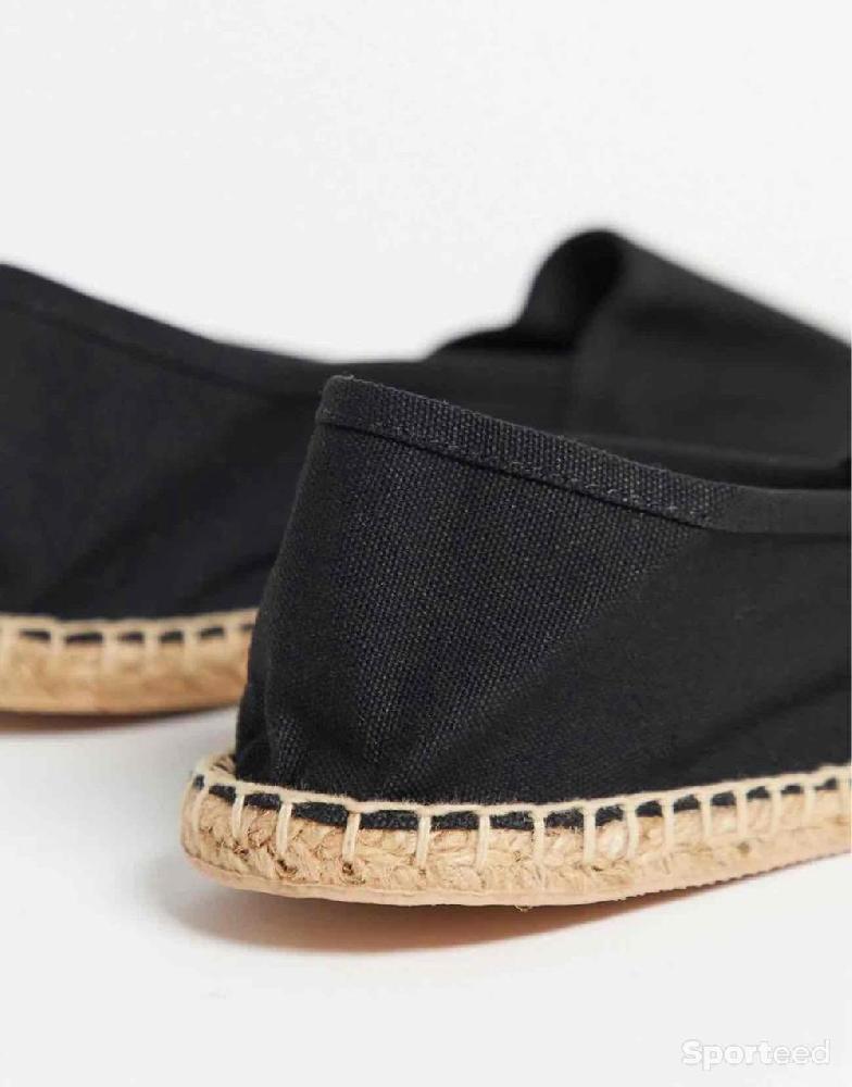 Sportswear - Espadrille Noir Unisexe - photo 4