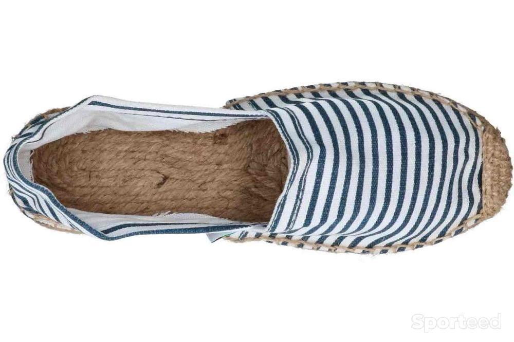 Sportswear - Espadrille Blanche et Bleu Marine Unisexe - photo 2