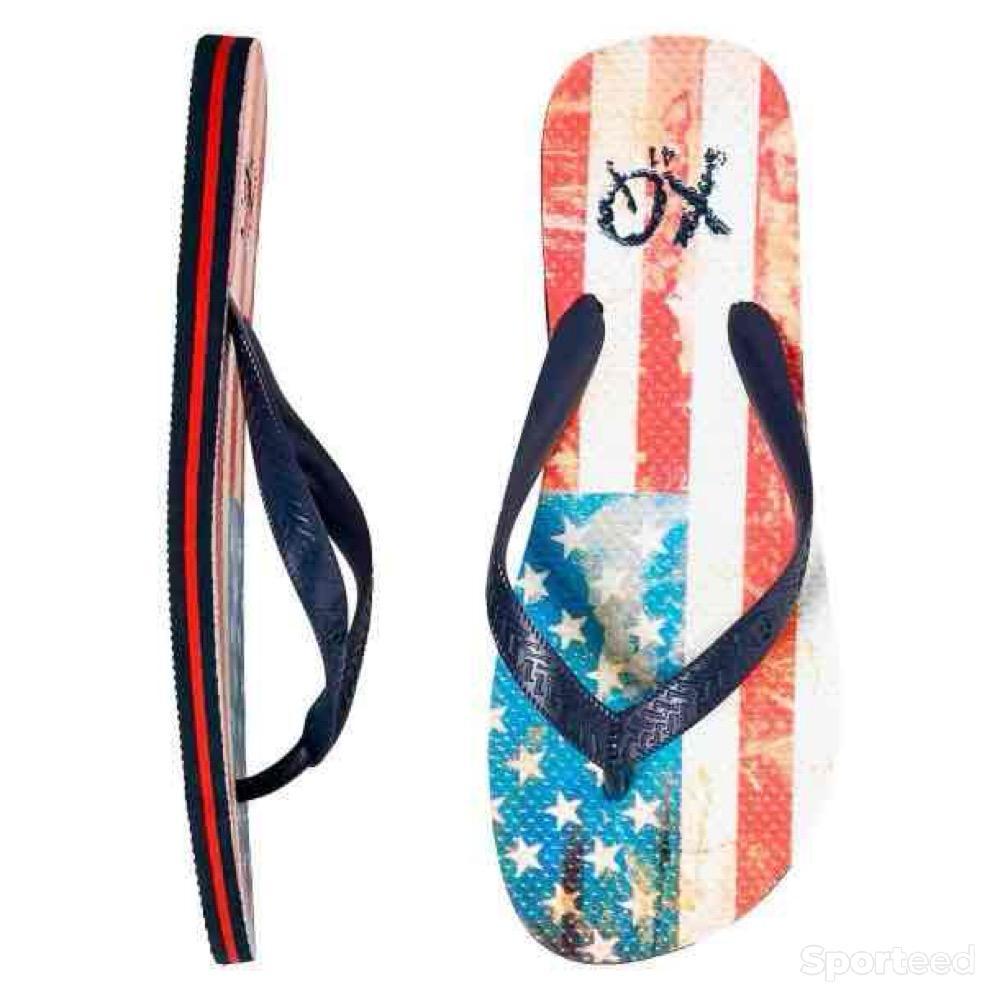 Sportswear - Tong XQ Flip Flops Drapeau Américain - photo 3