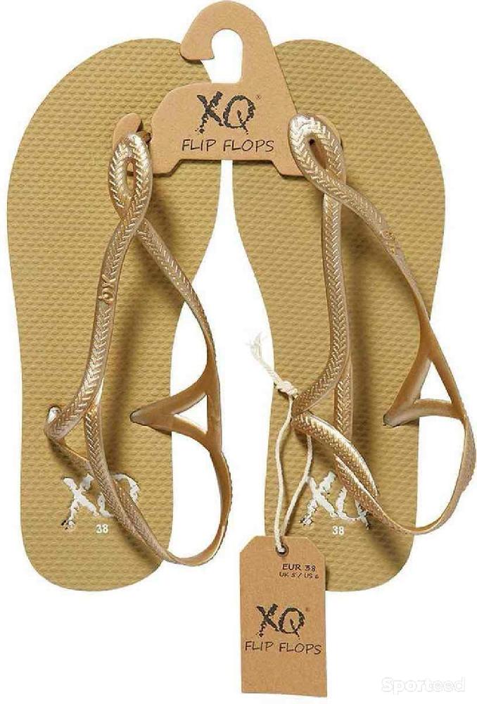 Sportswear - Tong XQ Flip Flops Doré Femme - photo 2