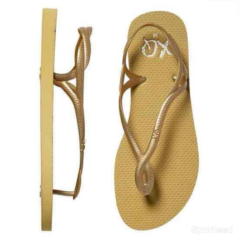 Sportswear - Tong XQ Flip Flops Doré Femme - photo 3