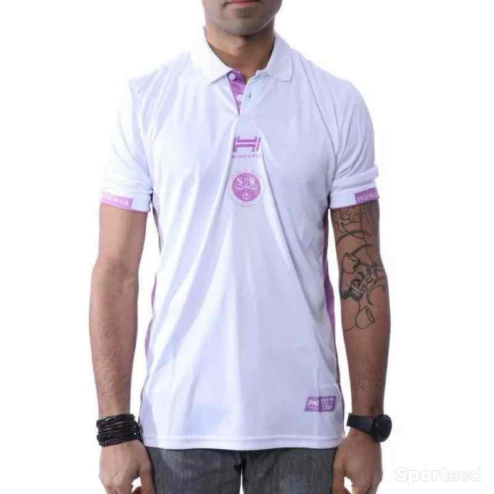 Football - Maillot Football Stade De Reims Hungaria Blanc - photo 1