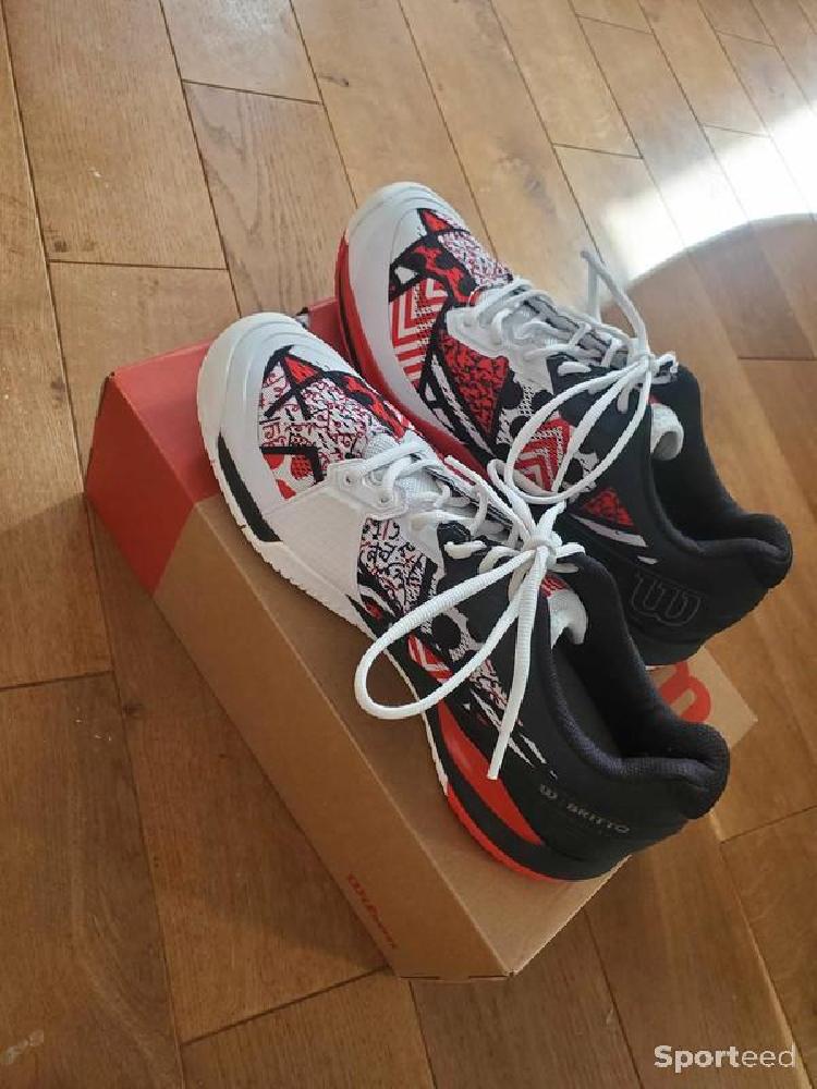 Tennis - Chaussures de tennis Wilson Rush Pro 3.5 Britto Allcourt (toutes surfaces) Neuves (45-45.5) - photo 4