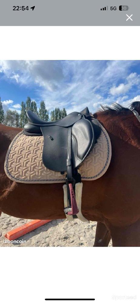 Equitation - Selle wintec mixte 500 taille 17 - photo 1