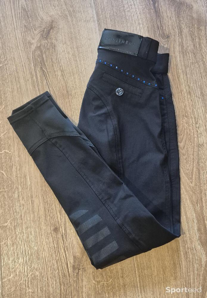 Equitation - Pantalon d'équitation Equitheme Safir grip neuf - photo 1