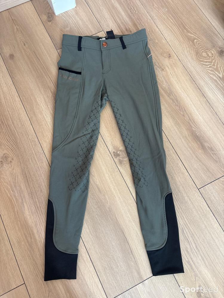 Equitation - Pantalon vert , de cheval  - photo 1