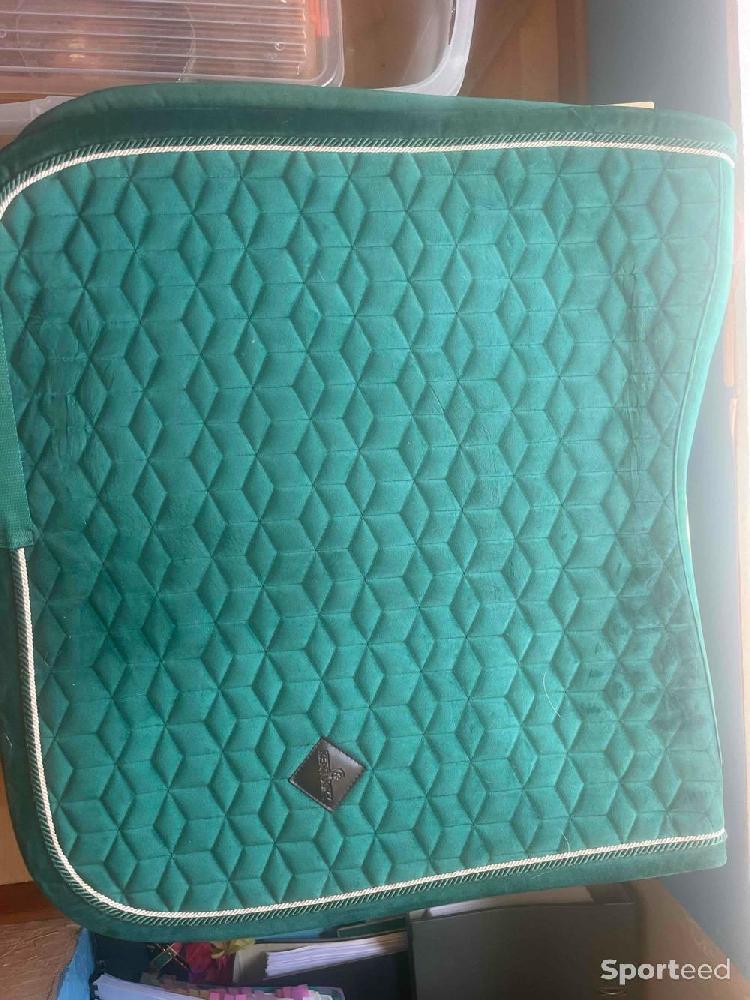 Equitation - Tapis de selle Kentucky velvet vert - photo 1