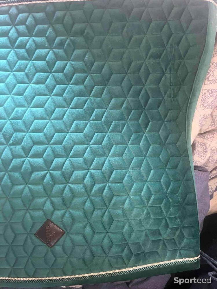 Equitation - Tapis de selle Kentucky velvet vert - photo 4