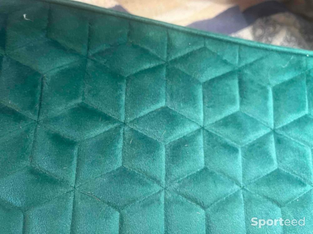 Equitation - Tapis de selle Kentucky velvet vert - photo 5