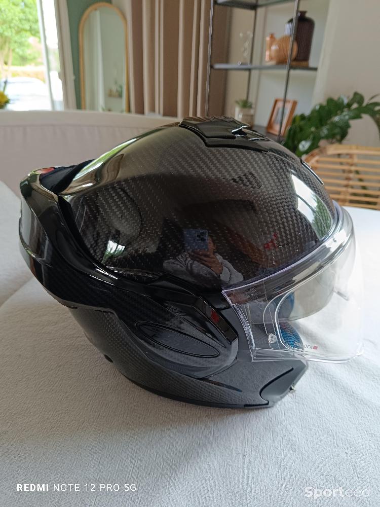 Moto route - Scorpion exo carbone noir  - photo 1