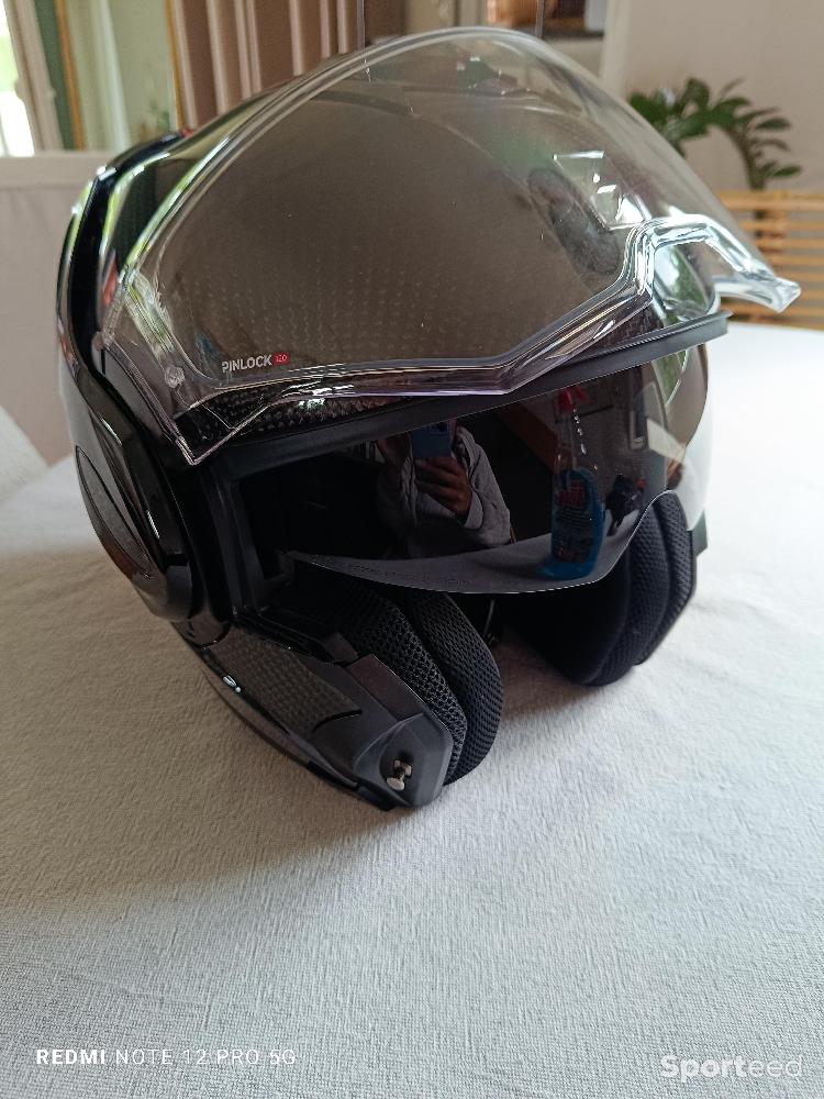 Moto route - Scorpion exo carbone noir  - photo 2