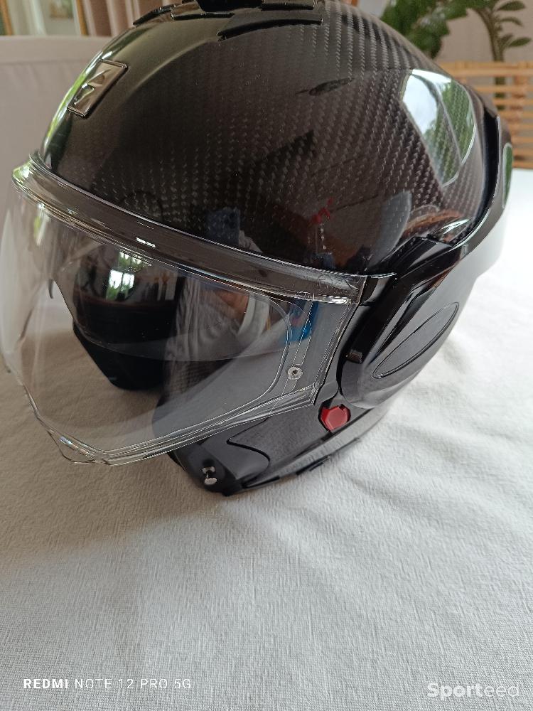 Moto route - Scorpion exo carbone noir  - photo 4