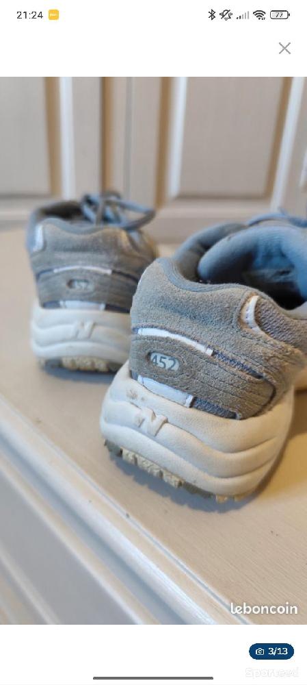 Fitness / Cardio training - New Balance 452 Grises 37,5 | Training - photo 4