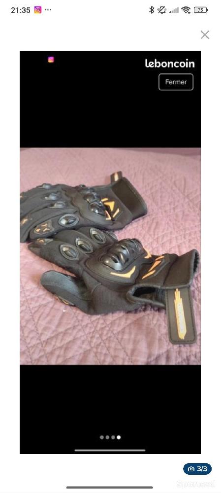 Moto route - Gants moto femme - Kemimoto (Taille M) - photo 2