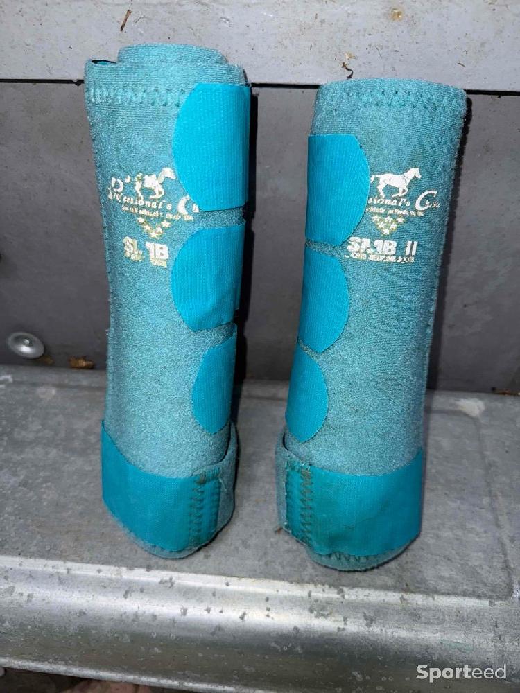 Equitation - Guêtres SMBII turquoise  - photo 1