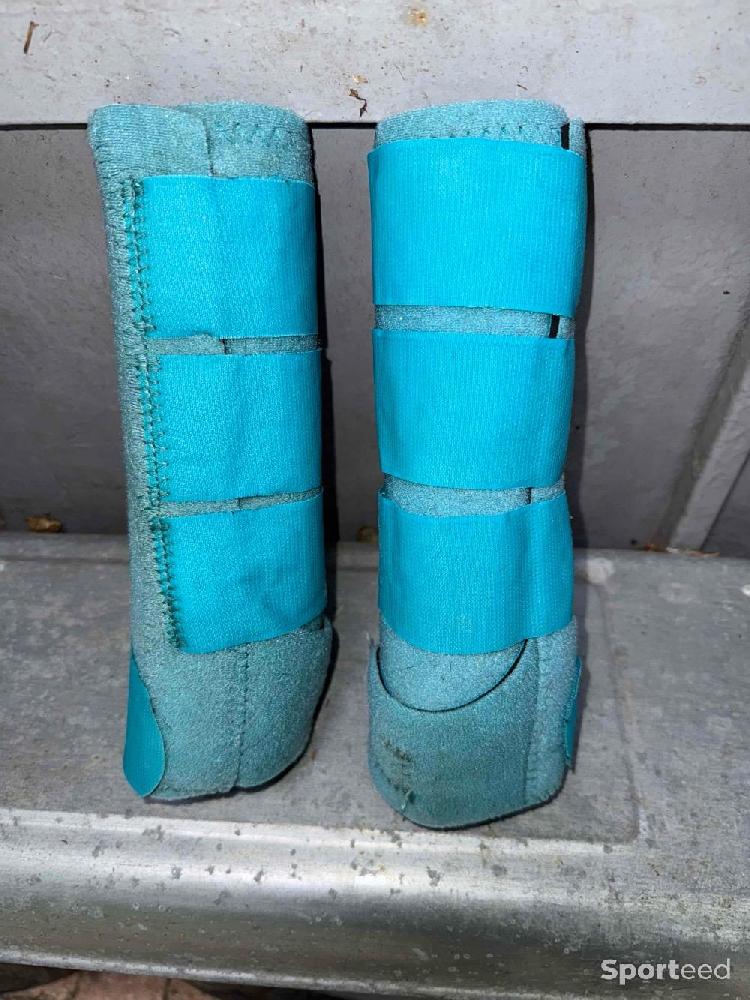 Equitation - Guêtres SMBII turquoise  - photo 3