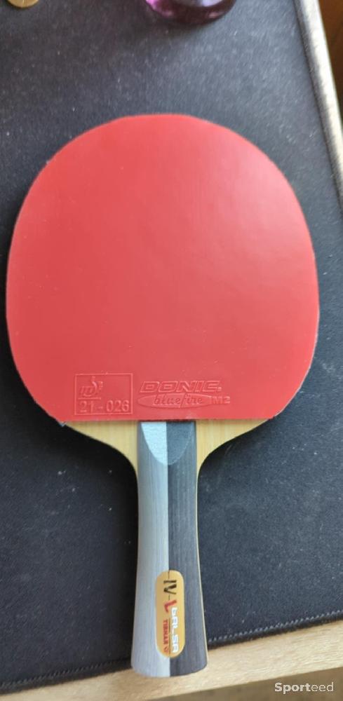 Tennis de table - raquette complète utilisé 3 fois  - photo 1