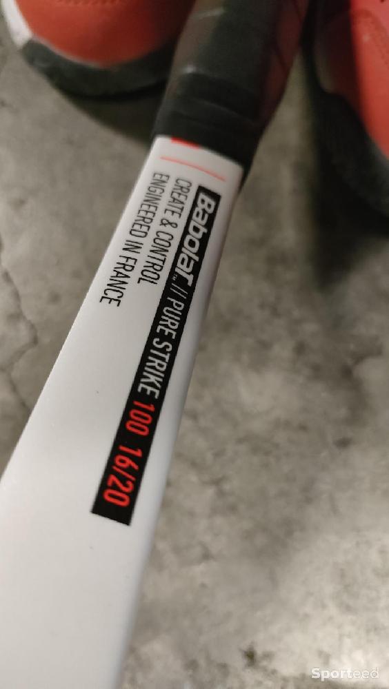 Tennis - Raquette tennis BABOLAT PURE STRIKE comme neuve de janvier 2024 - photo 4