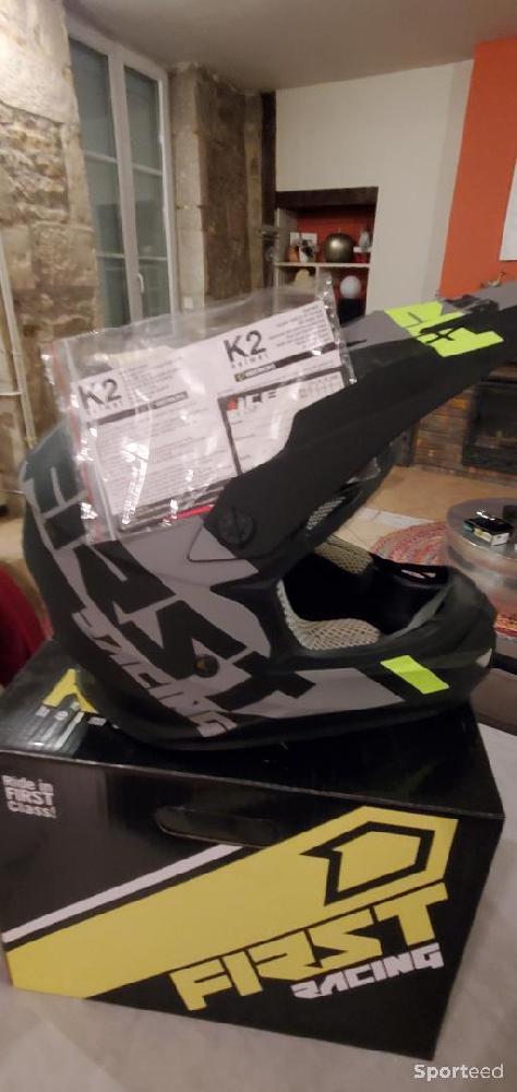 Vélo tout terrain - VTT - Casque FIRSTRACING K2 Evo helmet - photo 2